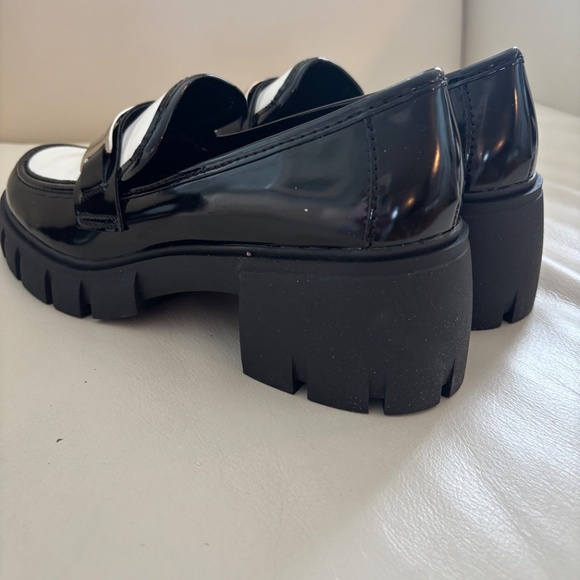 Madden Girl Chunky Patent Loafers - Picture 4 of 6